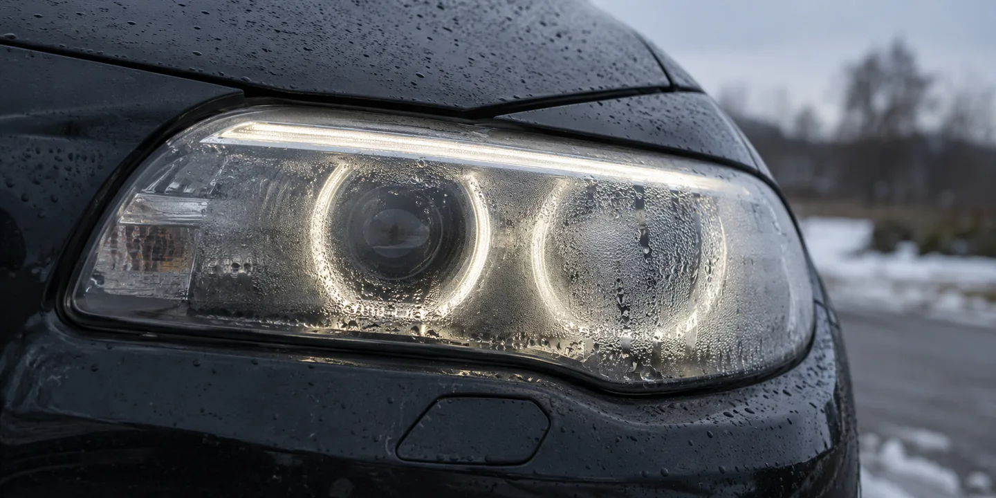 Scheinwerfer am BMW F10/F11 mit Kondenswasser innen am Glas – undicht